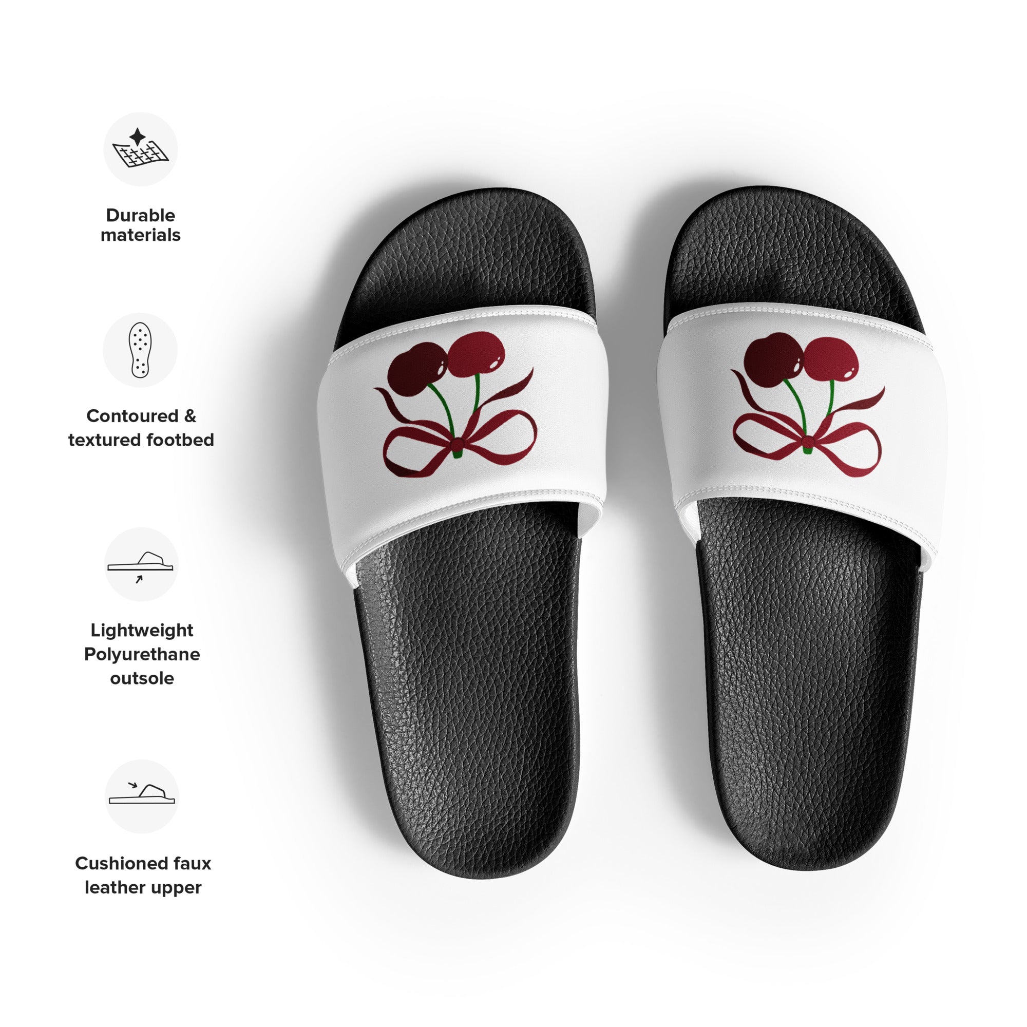 Women's Cherry Coquette Slides